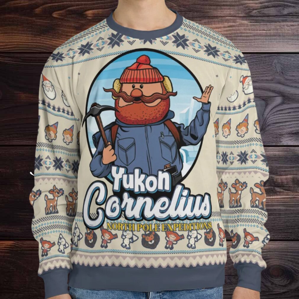 Yukon Cornelius Ugly Christmas Sweatshirt Yukon Cornelius Ugly Christmas Sweatshirt