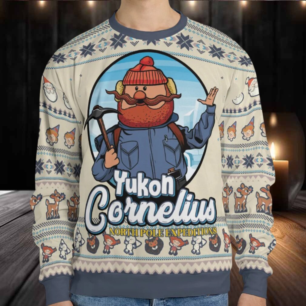 Yukon Cornelius Ugly Christmas Sweatshirt Yukon Cornelius Ugly Christmas Sweatshirt